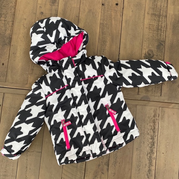 2-in-1 Houndstooth Coat - Picture 1 of 8
